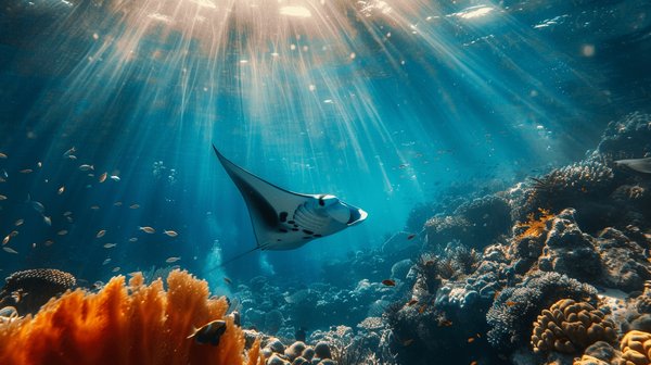 Où trouver les meilleurs spots pour la plongée sous-marine avec les raies Manta à Bali : conseils et périodes idéales ?